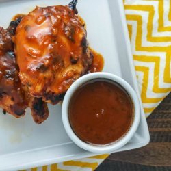 Spicy Barbecued Chicken recipe