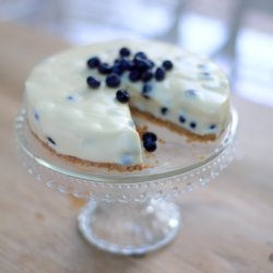 White Chocolate Blueberry Cheesecake recipe