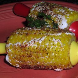 Spicy Grilled Corn on the Cob recipe