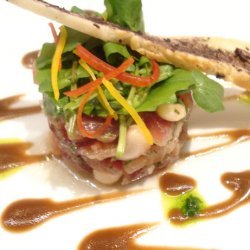 Seared Tuna With Green Salad recipe