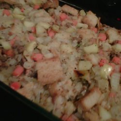 Caramelized Apple, Sausage & Fennel Stuffing recipe