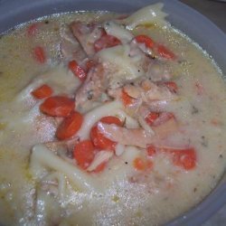 Creamy Crock-Pot Turkey Soup recipe