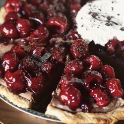 Chocolate Raspberry Pie recipe