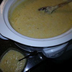 Crockpot Cheesy Southern Grits recipe