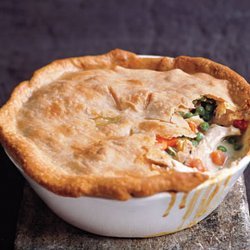 Chicken and Vegetable Pot Pie recipe