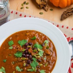 Chorizo Black Bean Soup recipe