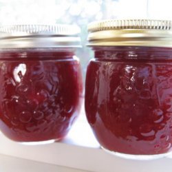 Cranberry Pear and Lemon Jam recipe