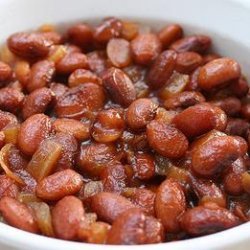BBQ Baked Beans With Apples recipe
