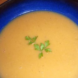 Roasted Sweet Potato and Corn Soup recipe