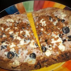 Tuna/Feta/Black Olive Pizza recipe