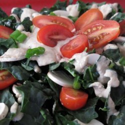 Calcium Rich Sesame Kale Salad recipe