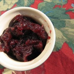 Dried Cherry Cranberry Relish recipe