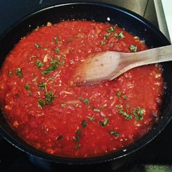 Homemade Spaghetti Sauce recipe