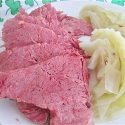 Lucky's Lucky Corned Beef and Cabbage recipe