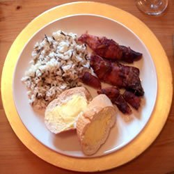 Bacon Wrapped Duck Breasts recipe