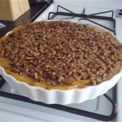Squash Casserole with Crunchy Pecan Topping recipe