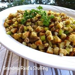 Grandma Reid's Stuffing recipe