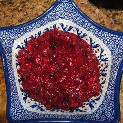 Cranberry Relish with Grand Marnier(R) and Pecans recipe