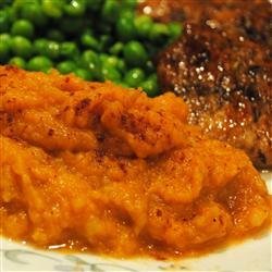 Mashed Sweet Potatoes and Pears recipe