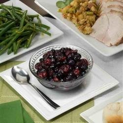 Festive Fresh Blueberry and Cranberry Relish recipe