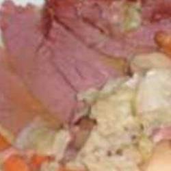 Sarah's Slow-Cooker Corned Beef and Cabbage recipe