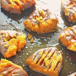 Smashed Sweet Potatoes recipe