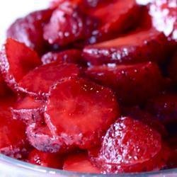 Lime and Tequila Infused Strawberries recipe