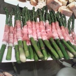 Cold Asparagus with Prosciutto and Lemon recipe