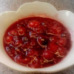 Cranberry-Raspberry Dessert Sauce recipe