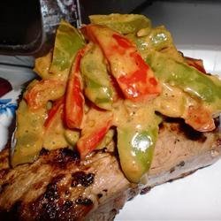 Steak au Poivre with a Curry Twist recipe