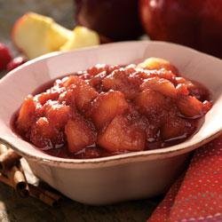 Chunky Raspberry Applesauce recipe