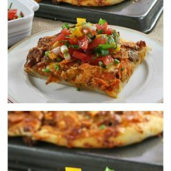 Taco Pizza recipe