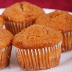 Carrot Mini Muffins Without Eggs recipe