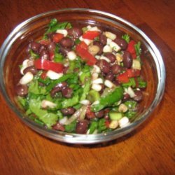 Corn and Black Bean Salsa (No Tomatoes) recipe