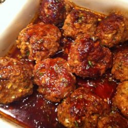 Asian Fusion Turkey Meatballs recipe