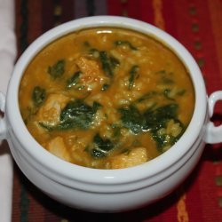Curried Chicken and Rice Soup recipe