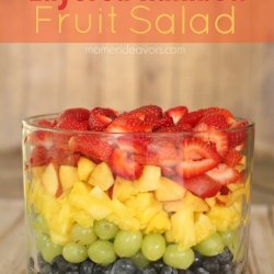 Layered Fruit Salad recipe