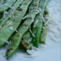 Grilled Romano Beans recipe