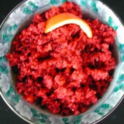 Spiked Cranberry Relish recipe