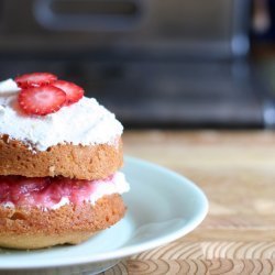 Strawberry Surprise Cake recipe