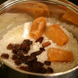 Sago Plum Pudding recipe