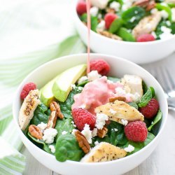 Raspberry Spinach Salad recipe