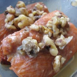 The Best Marinated Salmon (Or Steelhead Trout) With Maple Walnut recipe