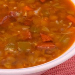 Cabbage and Sausage Soup recipe