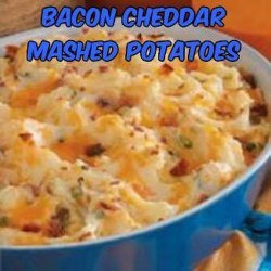 Bacon and Cheddar Mashed Potatoes recipe