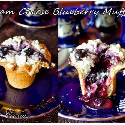 Blueberry Cream Cheese Muffins recipe