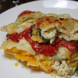 Roasted Vegetable Lasagna recipe