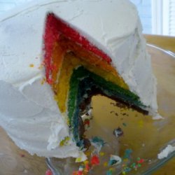 Rainbow Layer Cake recipe