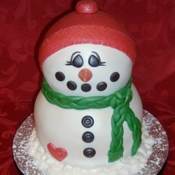 Snowman Cake recipe