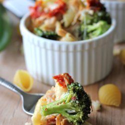 Mac and Cheese With Chicken and Broccoli recipe